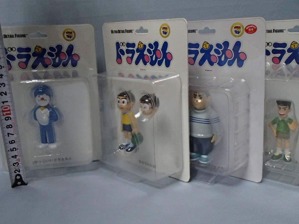 Amazon メディコム トイ Udf かっこいいドラえもん 美男子のび太 きれいなジャイアン 夢の中のスネ夫 4種 フィギュア ドール 通販