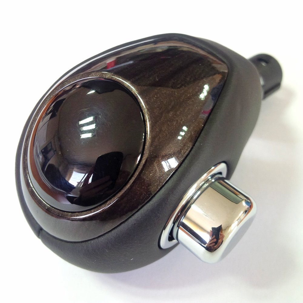 Kia Motors Auto Gear Shift Knob Wood Black 1pc set For 2011 2012 2013