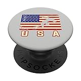 American Flag Track & Field - Cute Field Running