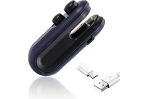 BTFO Mini Bag Sealer, 2 in 1 Bag Sealer And Cutter Magnet Rechargeable Sealing Machine Portable Handheld Heat Vacuum Sealer Mini Bag Resealer for Plastic Bags Food Storage Bags (Blue)