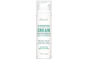 Ebanel Dark Spot Remover for Face & Body, Skin Brightening Cream with Synovea, Alpha Arbutin, Niacinamide, Kojic Acid, Dark Spot Corrector for Hyperpigmentation, Discoloration, Melasma, and Age Spots