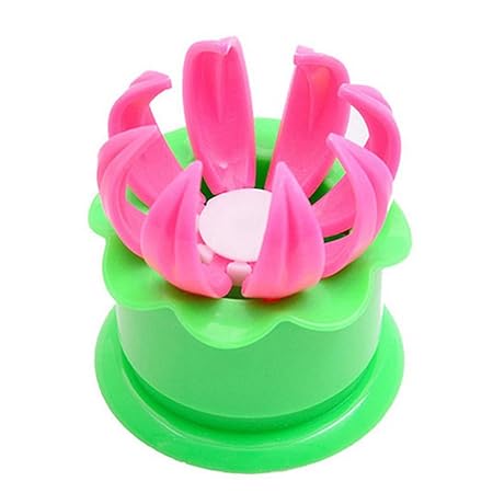 BESTONZON Steamed Stuffed Bun Making Mold Pastry Pie Steam Bun Dumpling Maker Mould Cooking Tool Sets (Green)