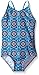 Kanu Surf Girls' Melody Beach Sport 1-Piece Swimsuit, Hannah Blue, 3T
