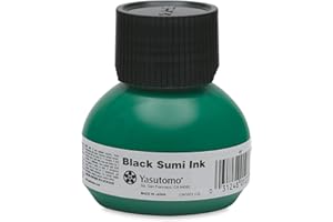 Yasutomo Liquid Sumi Ink, 2oz, Black (KF2)