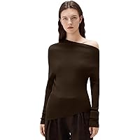 PRETTYGARDEN Off The Shoulder Sweater for Women 2025 Fall Fashion