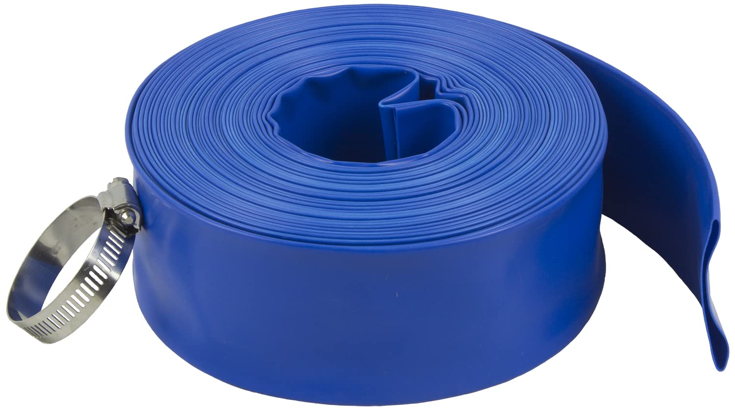 Photo 1 of Poolmaster 32170, Essential Collection Heavy-Duty Swimming Pool Backwash Hose, 1 1/2-Inch x 50-Feet
