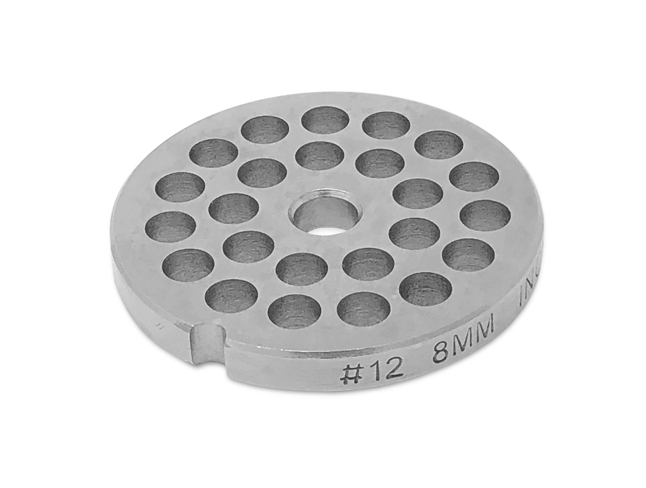 Photo 1 of #10/12 Stainless Steel Replacement Plate Disc Blade for Meat Grinder (5/16")