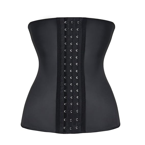 Damen Korsett Corsage Waist-Trainer Cincher mit 9 Stahlstäbchen Dessous Lingerie Mieder Unterbrustkorsett Korsage Shapewear