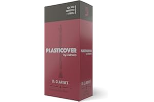 Rico Plasticover Bb Clarinet Reeds, Strength 2.5, 5-pack