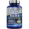 Focus Factor Brain Supplement Multivitamin Improve Memory and Clarity Boost Concentration Neuro Energy Learning Reasoning for Men and Women 180 Tablets