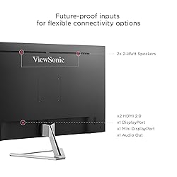 ViewSonic VX3276-4K-MHD 32 Inch 4K UHD Monitor with