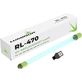 Luminor RL-470 UV lamp (for Blackcomb LB4-061, LB5-061 &amp; LB6-061) | Includes OEM UV Bulb With Reset Key Designed for LB4-061, LB5-061, LB6-061