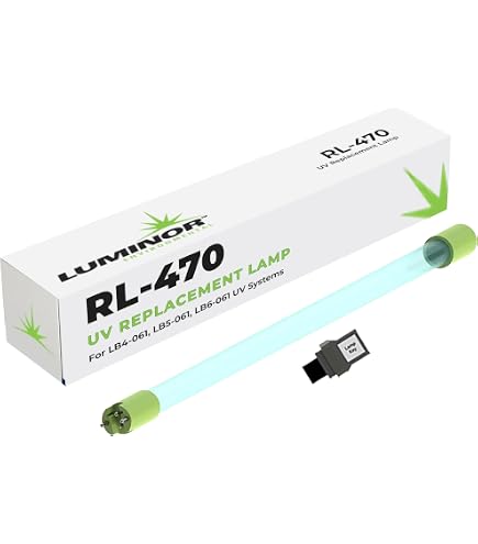 Amazon.com: LUMINOR RL-820 UV Replacement Lamp | Genuine OEM Bulb