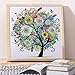 ABEUTY Diamond-Painting DIY 5D Special Shape Rhinestones, Four Season Tree Summer Enthusiasm, Partial Drill Crystal Diamond Art Kits