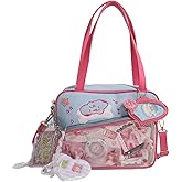 KeAiDMon itabag star patterned shoulder bag badge display crossbody bag