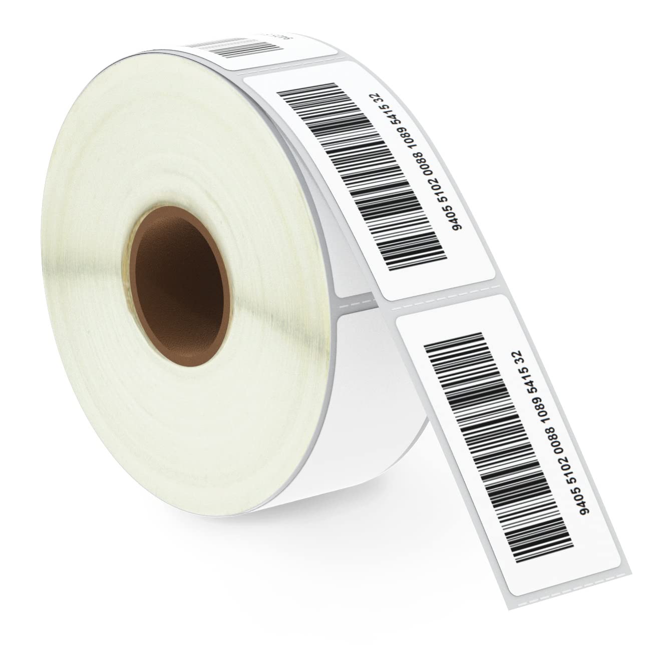 BETCKEY - 25mm x 51mm(1 in x 2 in) FBA Barcode & Address Thermal Labels, 750 Perforated Stickers per Roll Compatible with Zebra & More Printers [1 Roll/750 Labels]