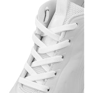 Teskyer Elastic Shoe Laces, No Tie Shoelaces for Sneakers, 2 Pairs | Slip-On Shoes in Seconds, Secure Fit, No More Tying, All