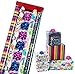 Birthday Wrapping Paper - Gift Wrapping Paper - Premium Quality Gift Wrap Paper - 2.5 FT x 10 FT Per Roll, Includes 7 Bows and 2 Ribbons