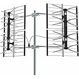 Stellar Labs HDTV 80 Mile Deep Fringe Bowtie Television Antenna - 30-2431