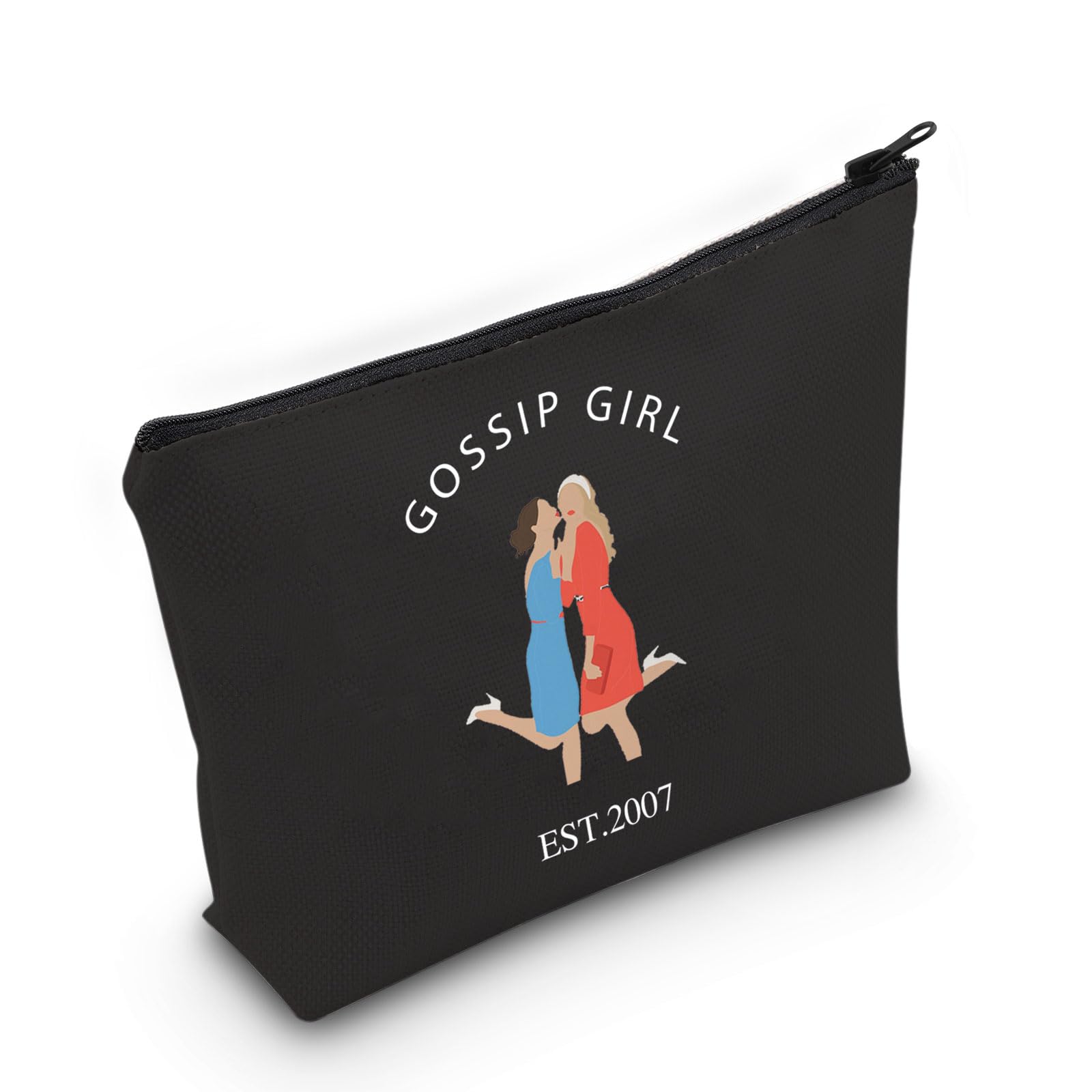 Generic Gossip TV Show Inspired Cosmetic Bag - Unisex - Gossip Bag - Waterproof - Letter Print - 33cm x 22cm - Daily Use & Travel
