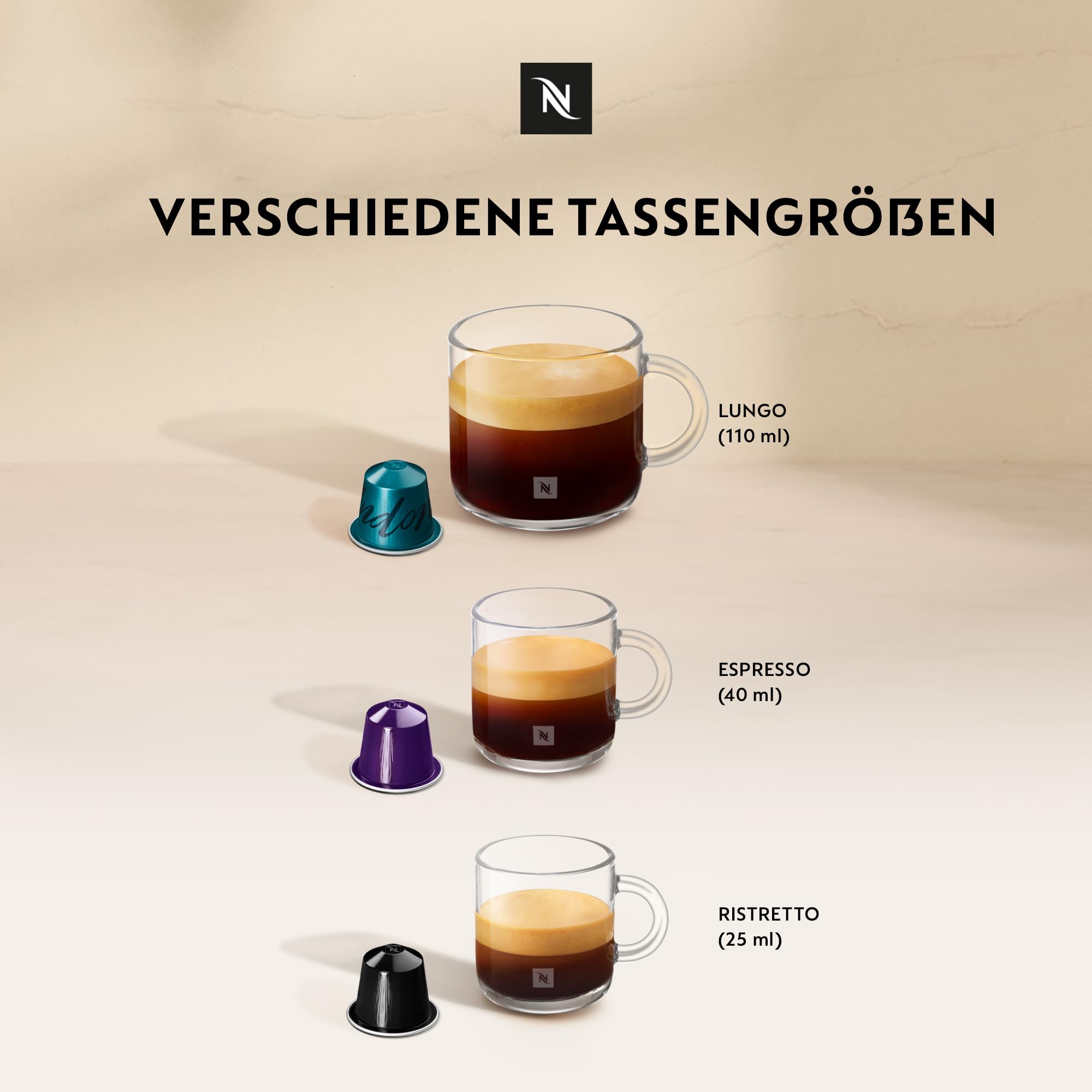 NESPRESSO ORIGINAL Ispirazione Italiana Auswahl 100 Kaffeekapseln | Arabica & Robusta Kaffee | Mittlere bis dunkle Röstung 3