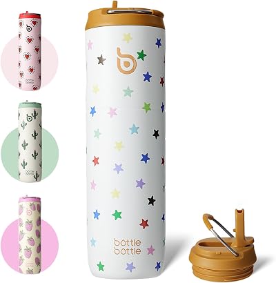 Bottle Bottle 700ml Stainless Steel Water Bottle with Straw Lid Handle