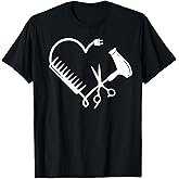 Hairdresser Hairstylists Hairstyling Beautician Hairdressing T-Shirt Small