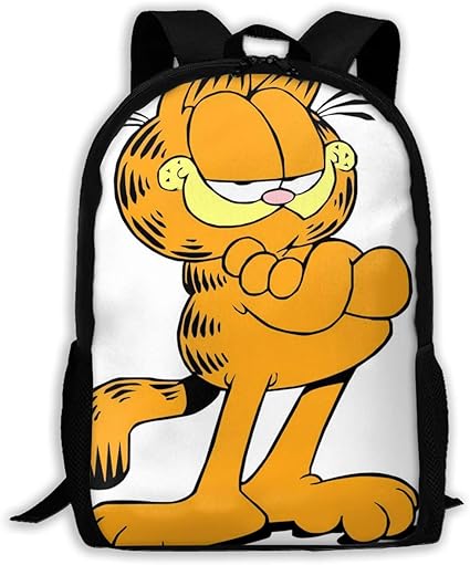 aquaprint custom garfield school bag backpack daypack for girls boys