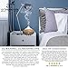 ArtNaturals Essential Oil Diffuser and Humidifier – Electric Cool Mist Aromatherapy Aroma Diffuser – Therapeutic Spa Fragrance For The Whole House – Auto Shut-off & 7 Color LED Lights Changing