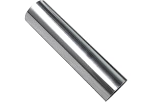 OSIDU Aluminum Alloy Straight Tube 1.5" OD, Length 12", Aluminum Straight Pipe, High Polishing (1.5" OD (38mm)-1PCS)