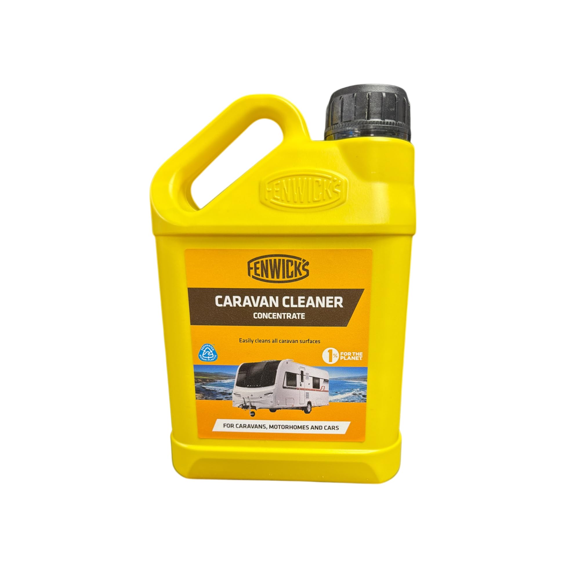 Fenwick’s Caravan Cleaner – Fast & Easy Exterior Wash for Caravans, Motorhomes & Trailers (Caravan Cleaner, 1L)