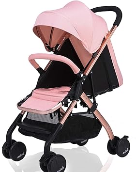 poussette canne avec grand panier