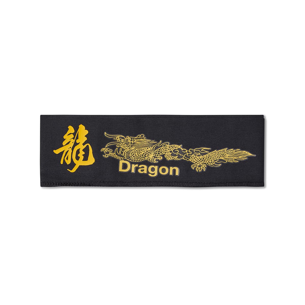 Martial Arts Head Band - Black Dragon
