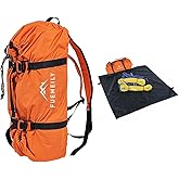 FUEMEILY Rock Climbing Rope Bag, Foldable, Adjustable Straps