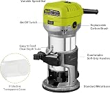 DEWINNER Electric Hand Palm Router Trimmer 6 Speeds 1/4 and 3/8 Collets view 7