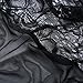Lingerie for Women Sexy One-Piece Teddy Lingerie Bodysuit Lace Nightie (X-Large (fits like US Large), Black)