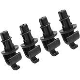 Partuto 4pcs Sliding Door Sunshade Hook Clip for Honda Odyssey 83-715-SHJ-A21ZA 83715-SHJ-A21ZA Replacement