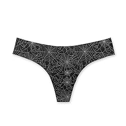 Coloranimal Halloween Gothic Thongs for Women's