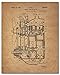 Ford Patent Prints - Set of 6 (8 inches x 10 inches) Photos Henry Ford Vintage Wall Decor