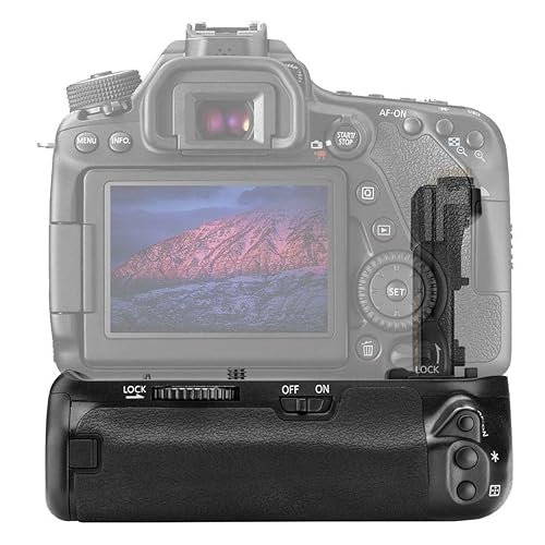Battery Grip Kit for Canon EOS 70D, EOS 80D, EOS 90D Digital SLR