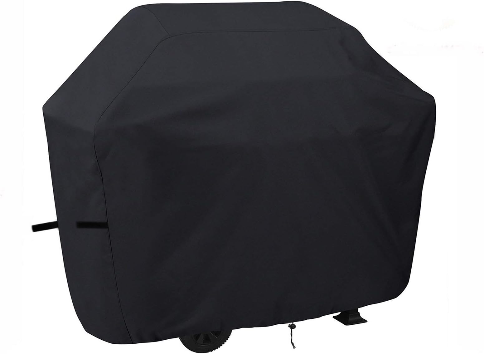 FUCNEN Barbecue Grill Patio Storage Cover Heavy Duty Black Backyard Basics BBQ Cover Waterproof Burner Gas BBQ Cover for John Lewis, Outback Gourmet, Beefeater, Weber Gas BBQ Large Size 66 Inch