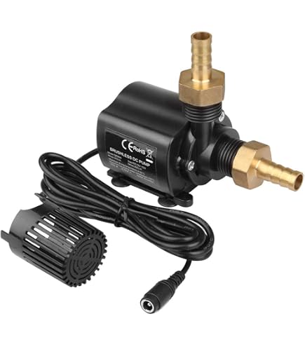 Q-BAIHE Pompe à Eau Mini Brushless 12V DC Haute Température 100°C - Modèle ZC-T40