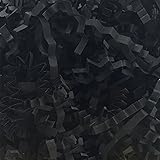 1 LB Crinkle Cut Paper Shred Filler Black Crinkle