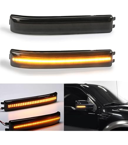 thumbnail image 2 of Serve4u LED Side Mirror Sequential Turn Signal Lights For Ford F-150 2009-2014 & Raptor 2010-2014 2 of 6