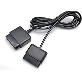 2-Pack 6ft PS2 Controller Extension Cable for Sony PlayStation 2 Gaming | Compatible With Sony PS2 Game Console Replacement Extension Cord 1.8M Cable Adapter For PlayStation 2 Controllers