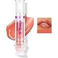 Easilydays Lip Gloss Plumper Glossy Lip Lipstick, Lifter Gloss, Hydrating, Volumizes, High-Shine, Lip Plumping Lip Glass Mirror Lip Glaze Lip Makeup, Plump And Pout Lip Plumper for Women Girls