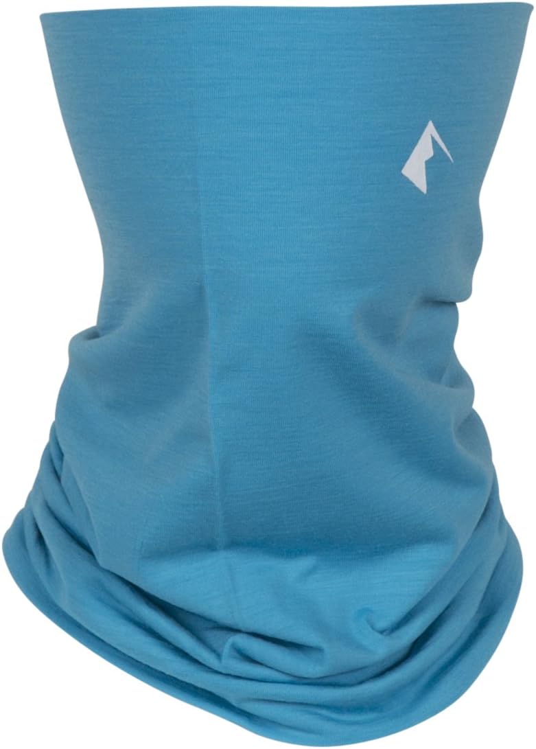 Ridge Merino Wool Neck Gaiter (Hot Creek Blue)