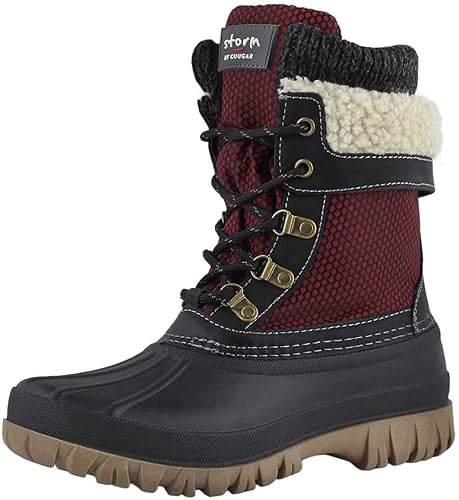 cougar waterproof lace up boots