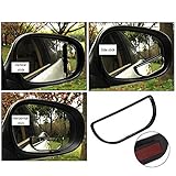 Car Mirror Up and Down Adjustable Blind Spot