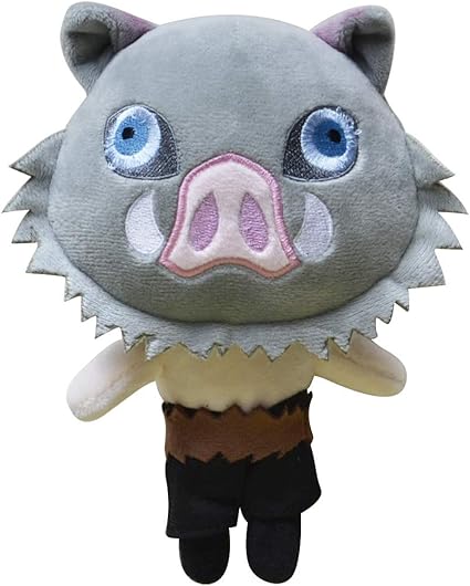 Amazon Com Vinwino Demon Slayer Kimetsu No Yaiba Anime Character Plush Toy Doll 9 2 Cute Soft Stuffed Plush Figure Toy Home Sofa Decor Best Gift Collection Toy Hashibira Inosuke Toys Games